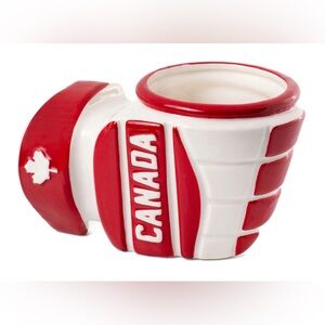 2/$25 Main & Local Team Canada hockey glove coffee mug